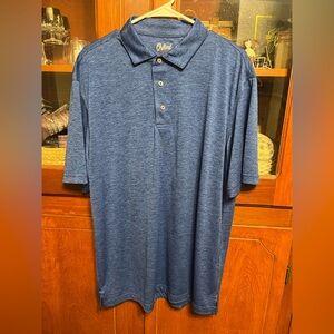 Oxford Men's Blue Polo Shirt Size: L